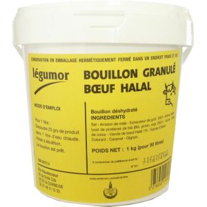 Bouillon granule boeuf halal 1kg
