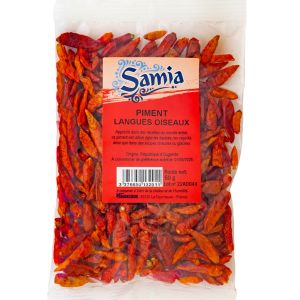 Piment langue oiseaux Samia 50g