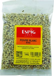 Espig poivre blanc entier