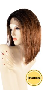 101s C Part Front Lace Perruque Bresilienne Color  # Natural