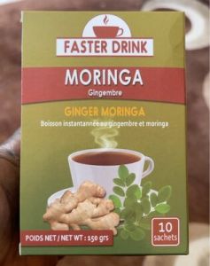 Faster Drink Moringa Gingembre10 Sac