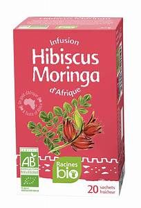 Racines bio hibiscus moringa 20 sac