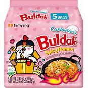 Buldak Carbonara Flavour 5x140g