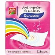 Anti Transfert Couleur 25 Sets