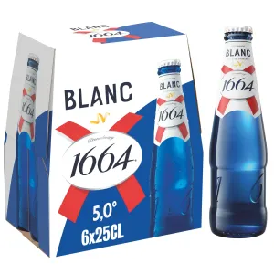 1664 Biere Blanche Pack 6x25cl