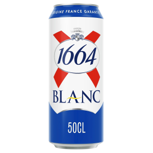 1664 canette blanc 50cl