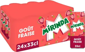 Mirinda Fraise 24x33cl