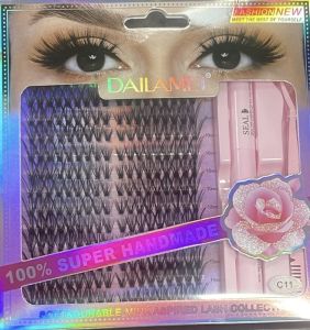 Dailamei Faux Cil Individuels Avec Colle Et Brosse # C11 #dlm-184