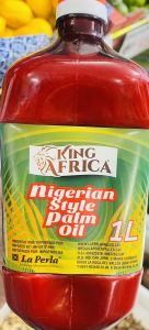 King Africa Nigerian Style Palm Oil 1l