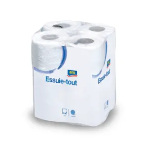 Aro Essuie Tout Blanc 4x
