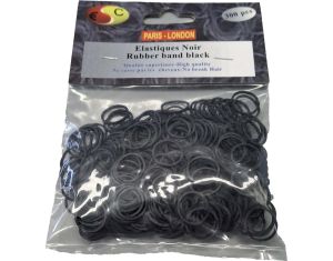 Paris-london Elastiques 300pcs # Noir