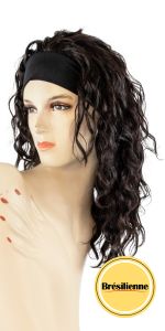 Silk Band 4 18" Perruque Bresilienne Color # Natural