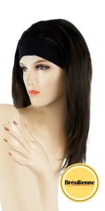 Silk Band 5 18" Perruque Bresilienne Color # Natural