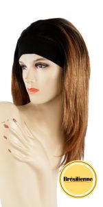 Silk Band 5 18" Perruque Bresilienne  Color # Tt1b/30