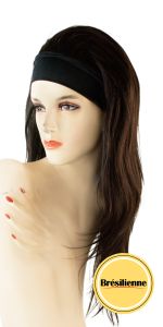 Silk Band 6 22" Perruque Bresilienne  Color # Natural