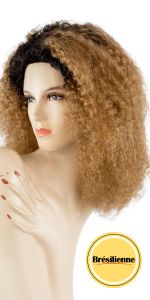 Roxanne 20" Perruque Bresilienne  Color # Tt1b/27