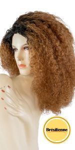 Roxanne 20" Perruque Bresilienne Color # Tt1b/30