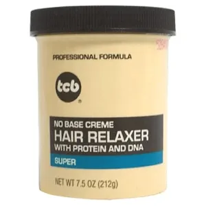 TCB No Base Creme Hair Relaxer Super 7.5oz