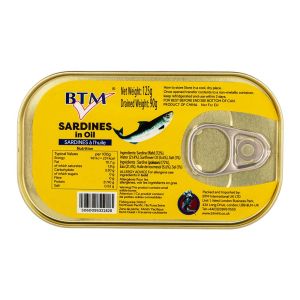 Btm Sardines In Oil 125g