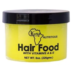 Kuza Hair Food 8oz 226g Yellow