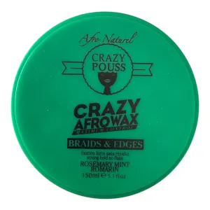 Crazy Pouss Crazy Afro Wax Rosemary Mint Romarin 150ml