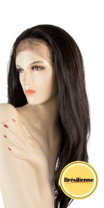 No5 360° 13x4 Lace 25" Perruque Bresilienne  Color # Natural