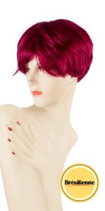 47k Perruque Bresilienne Color # Red Wine