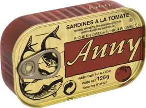 Anny sardines a la sauce tomate 8oz
