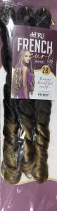 Afro French Curl 28x3 Color # T1b/27