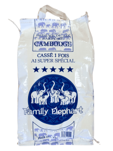 Riz Casse 1 Fois Cambodge Family Elephant 5kg