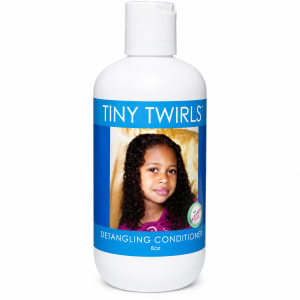 Kinky curly baby tiny twirls det condi 8oz