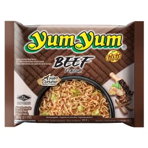 Yum yum beef flavour noodles 60g