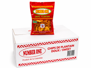Chips de plantain N°1 Doux 20x85 gr Number One
