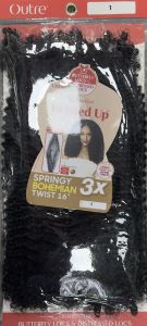 Springy Bohemian Twist 16x3 X-pression Color #1
