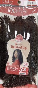 Springy Afro Twist 16x3 X-pression Color # 2t1b/350