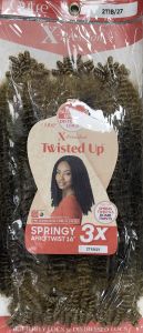 Springy Afro Twist 16x3 X-pression Color # 2t1b/27