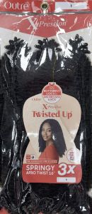 Springy Afro Twist 16x3 X-pression Color # 1