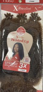 Springy Afro Twist 16x3 X-pression Color # 2t1b/30