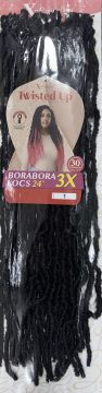 Borabora Locks 24x3 X-pression Color # 1