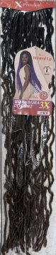 Borabora Locks 32x3 X-pression Color # 2t1b/30