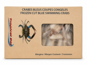 Crabe bleu coupe chine 600g