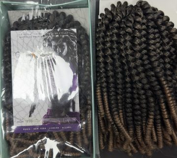 Spring Curly 8" Color # T1b/27