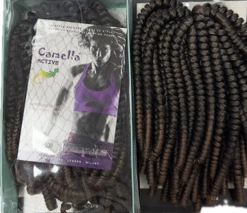 Spring Curly 8" Color # T1b/30