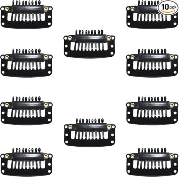 Hair Clip For Tissage Noir  Par Unite