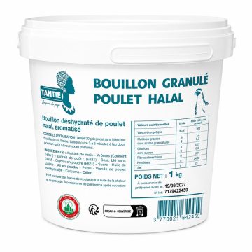 Bouillon granule poule halal 1kg