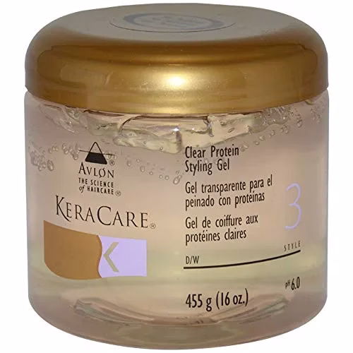 Keracare Clear Protein Styling Gel 455g