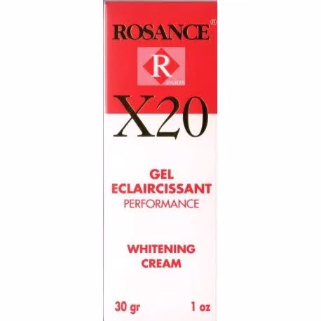 Rosance x 20 whitening gel cream 30ml