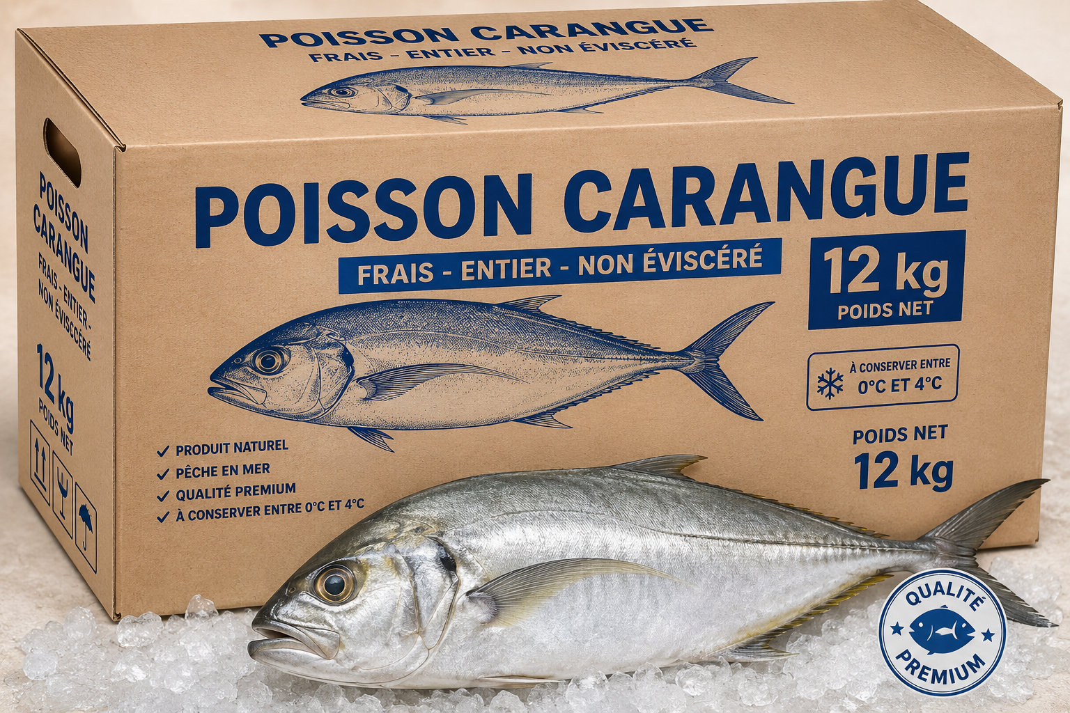 Carangue Carton 12kg