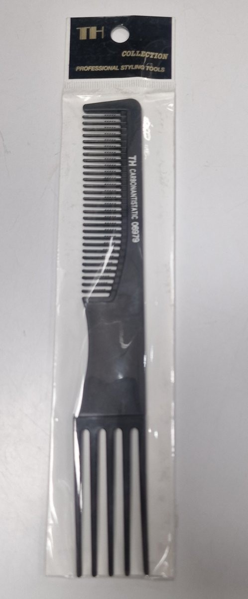 Th Peigne Liftant En Plastique # 06979 # Noir