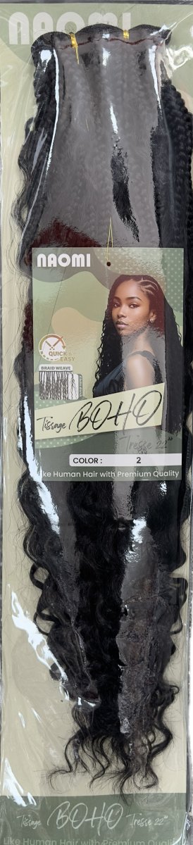 Naomi Tissage Boho Tresse 22" Color # 2